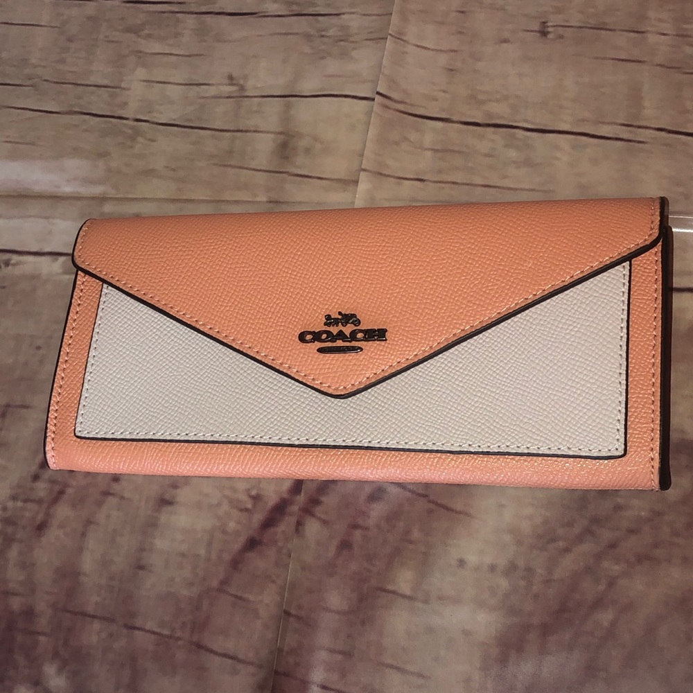Coach Colorblock Soft Wallet